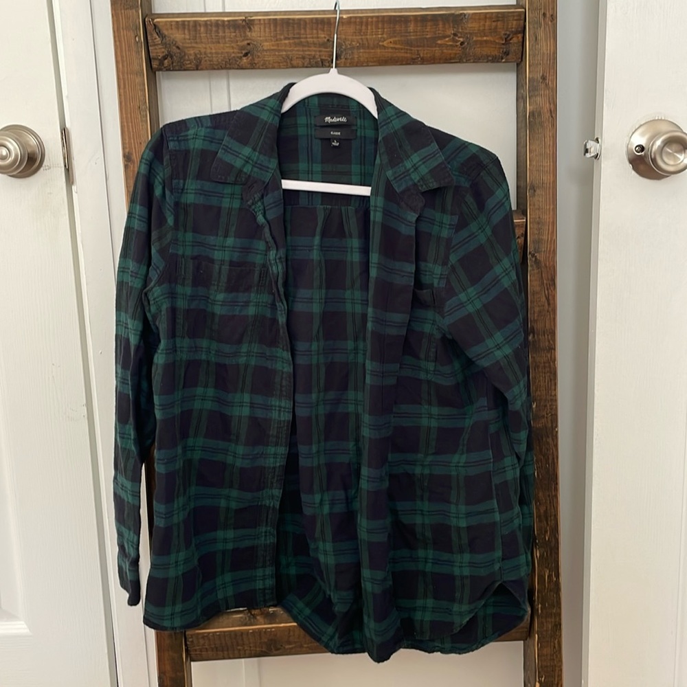Madewell flannel shirt